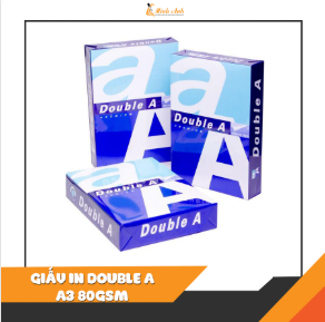 Giấy in A3 80gsm Double A